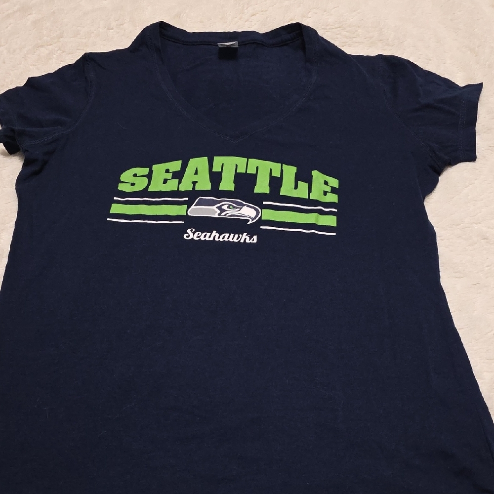 Seattle Seahawks Navy T-Shirt